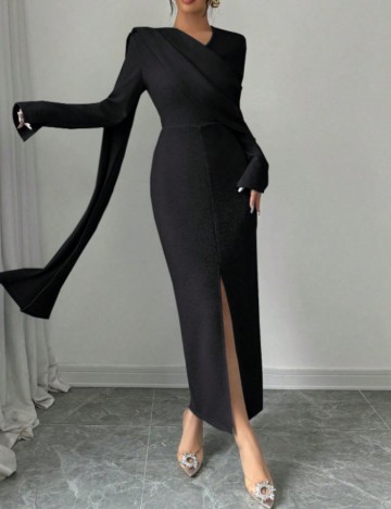Rochie maxi Shein, negru