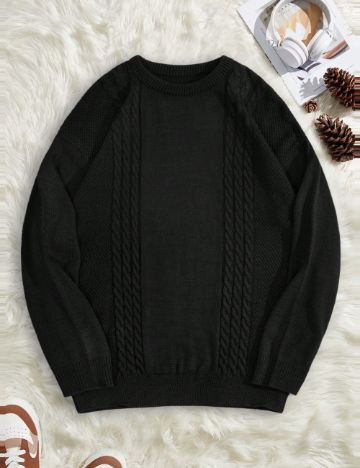 Pulover Shein, negru
