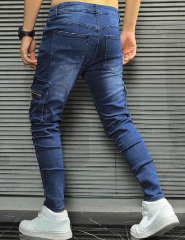 Jeans Shein, albastru