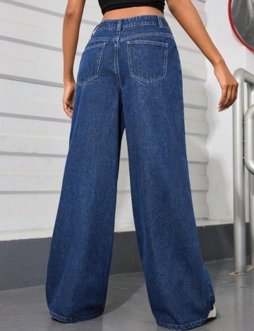 Jeans Shein, albastru