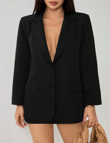 Sacou Shein, negru