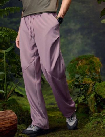Pantaloni de trening Shein, mov