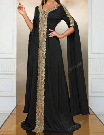Rochie de ocazie Shein Giffniseti, negru