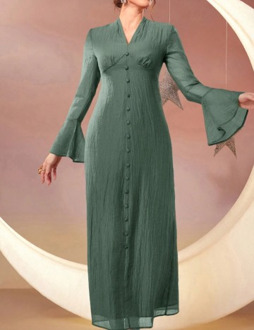 Rochie midi Shein, verde