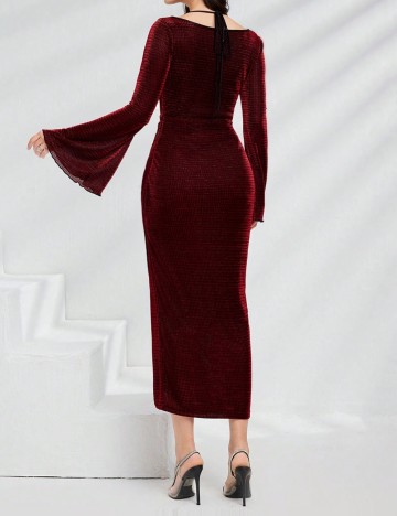 Rochie midi Shein, roșu