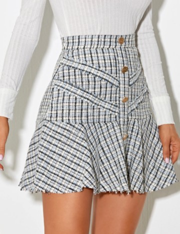 Fustă mini Shein, mix culori