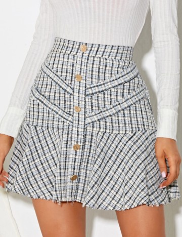 Fustă mini Shein, mix culori