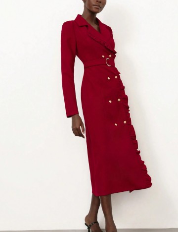 Rochie maxi Shein, roșu