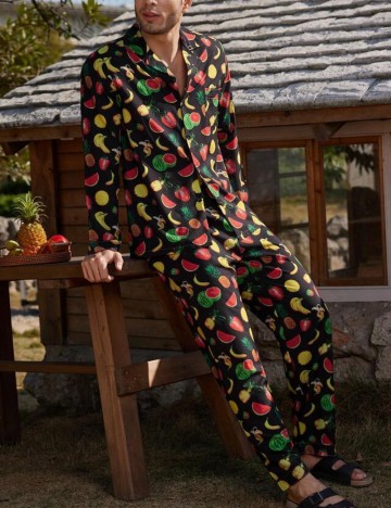 Compleu pijamale Shein, mix culori