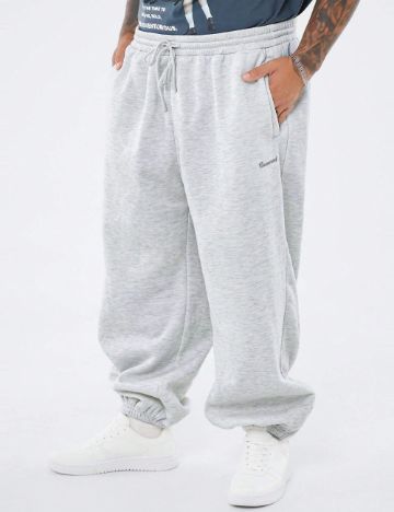 Pantaloni de trening Shein MANFINITY, gri