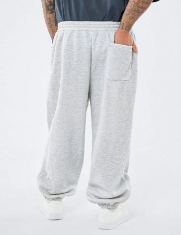 Pantaloni de trening Shein MANFINITY, gri