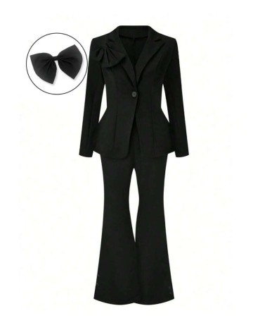 Costum Shein Curve+, negru