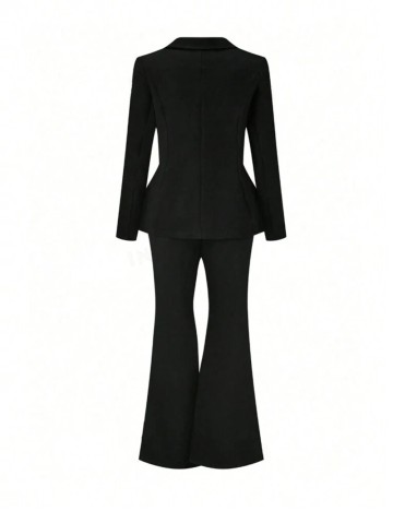 Costum Shein Curve+, negru