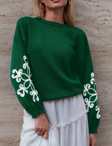 Pulover Shein, verde