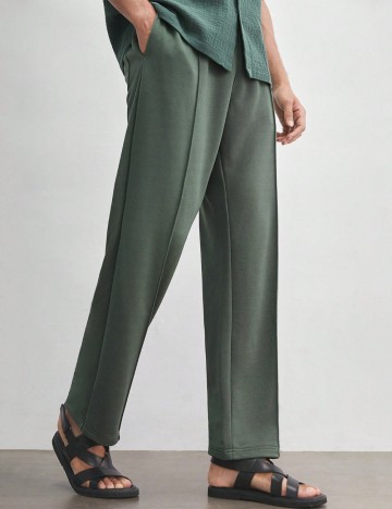 Pantaloni Shein MANFINITY, verde