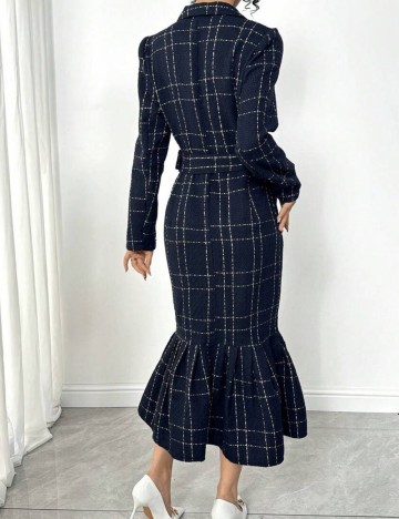 Rochie midi Shein, albastru