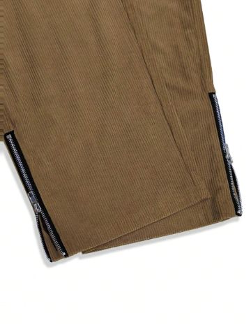 Pantaloni Shein MANFINITY, maro