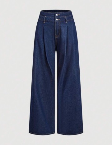 Jeans Shein Curve+, albastru