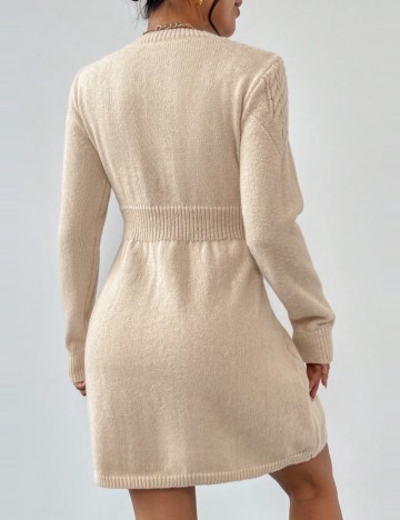 Rochie mini Shein, crem