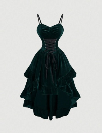 Rochie midi Shein, verde