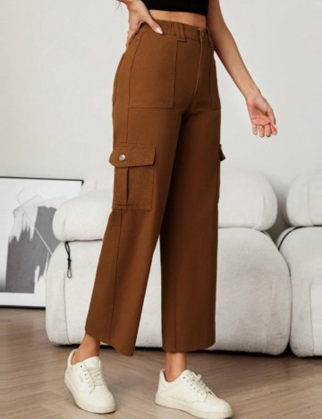Pantaloni Shein, maro