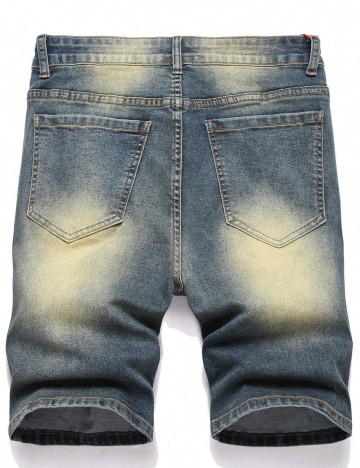 Pantaloni scurți de blugi Shein MANFINITY, mix culori