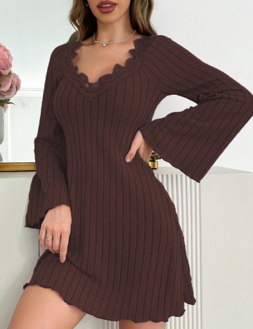 Rochie De Noapte Shein, vișiniu