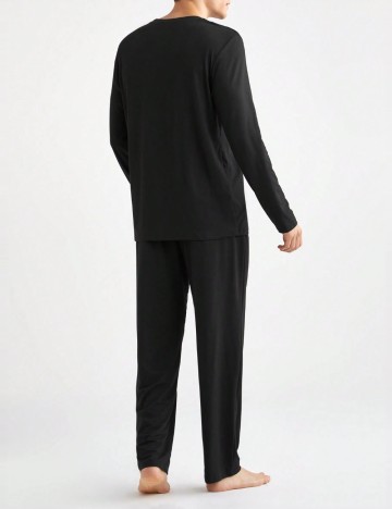 Compleu pijamale Shein, negru
