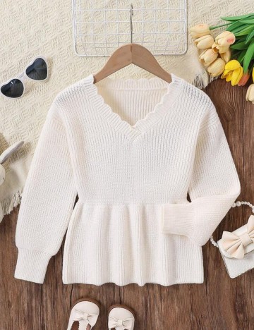 Pulover Shein, crem