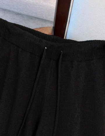 Pantaloni Shein Curve+, negru