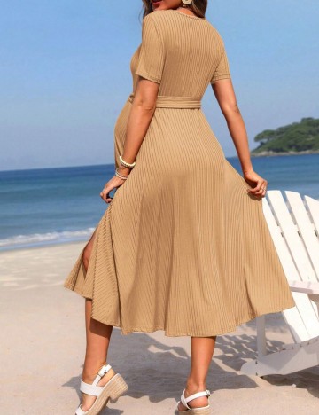 Rochie midi Shein, bej