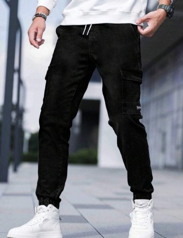 Jeans Shein, negru