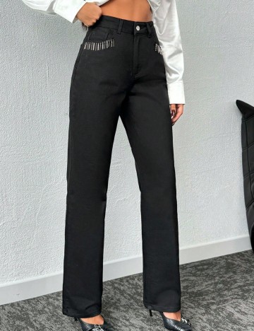 Jeans Shein, negru