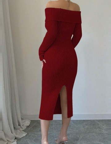 Rochie maxi Shein, roșu