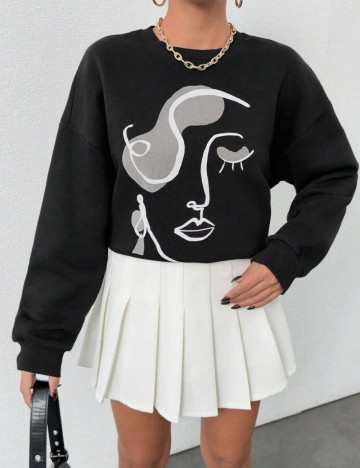 Pulover Shein, negru