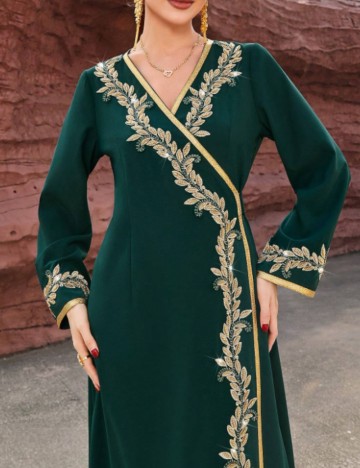Rochie maxi Shein, verde