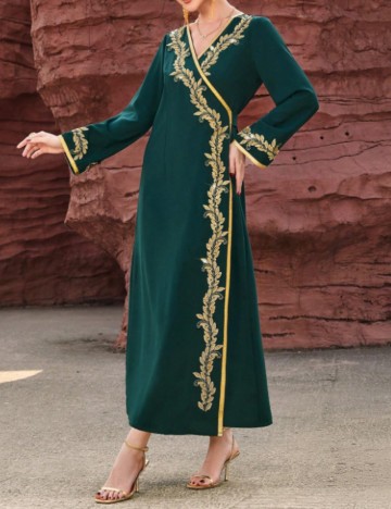 Rochie maxi Shein, verde