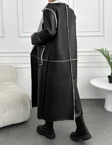 Trench Shein, negru