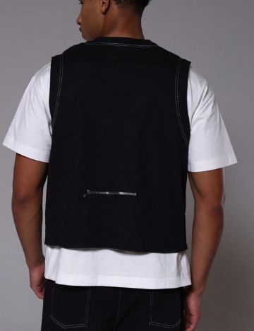 Vestă Shein MUSERO, negru