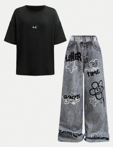 Compleu Shein, mix culori