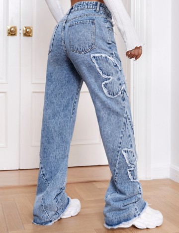 Jeans Shein, alb