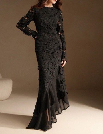 Rochie maxi Shein Anewsta, negru