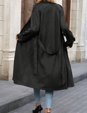 Trench Shein, negru