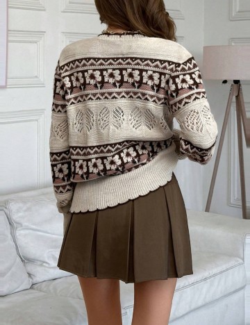 Cardigan Shein, mix culori