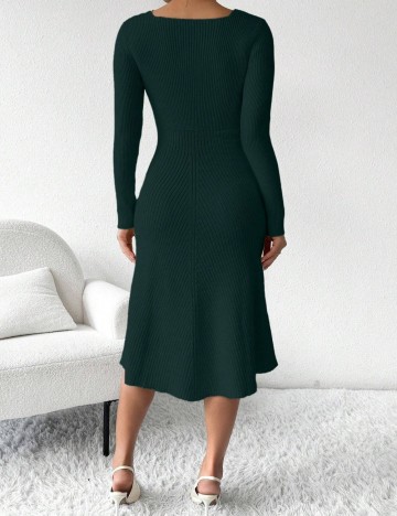 Rochie midi Shein, verde