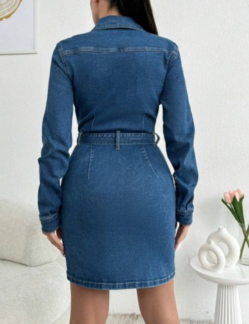 Rochie de blugi Shein, albastru