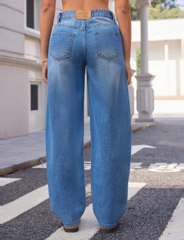 Jeans Shein, albastru