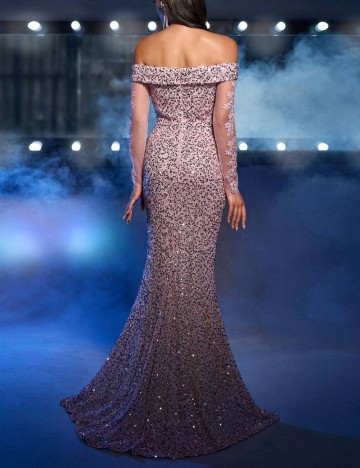 Rochie de ocazie Shein, roz