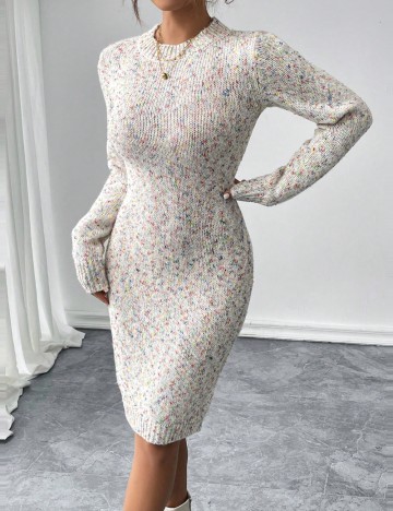 Rochie midi Shein, mix culori