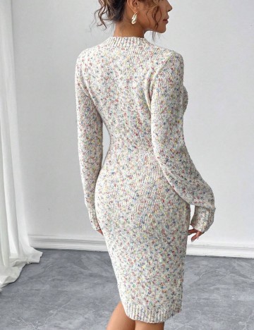 Rochie midi Shein, mix culori